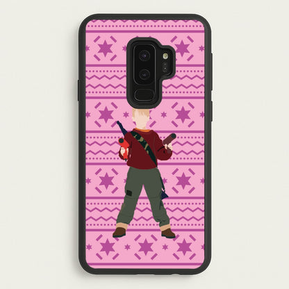 Kevin And Hairdryers  - Home Alone Phone Case for Galaxy S9 Plus