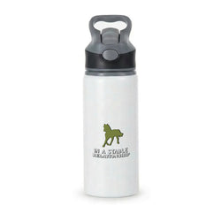 In A Stable Relationship - Horses Active Water Bottle - Black
