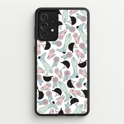 Clothing Patterns - Horses  - Horses Phone Case for Galaxy A52 / A52s