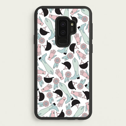 Clothing Patterns - Horses  - Horses Phone Case for Galaxy S9 Plus