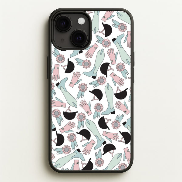 Clothing Patterns - Horses  - Horses Phone Case for iPhone 13 Mini