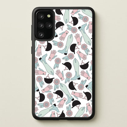 Clothing Patterns - Horses  - Horses Phone Case for Galaxy S20 Plus