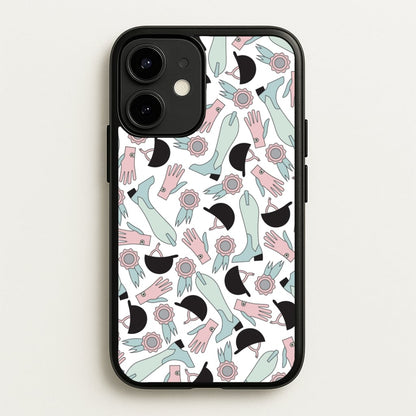 Clothing Patterns - Horses  - Horses Phone Case for iPhone 12 Mini