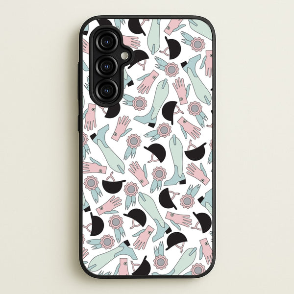 Clothing Patterns - Horses  - Horses Phone Case for Galaxy A54