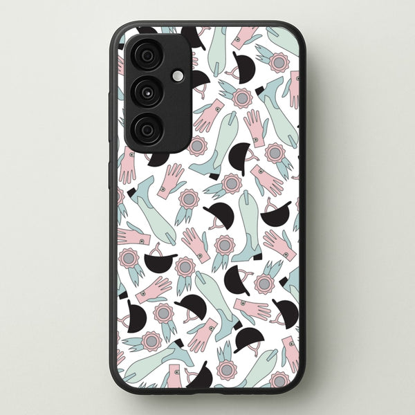 Clothing Patterns - Horses  - Horses Phone Case for Galaxy A35