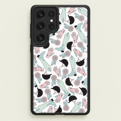 Clothing Patterns - Horses  - Horses Phone Case for Galaxy S22 Ultra