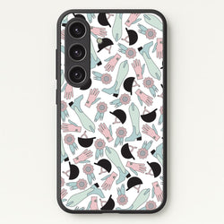 Clothing Patterns - Horses  - Horses Phone Case for Galaxy S24