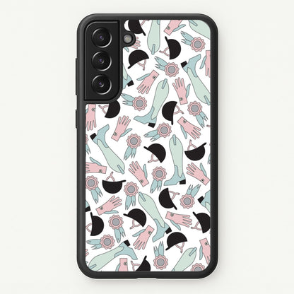 Clothing Patterns - Horses  - Horses Phone Case for Galaxy S21 Plus