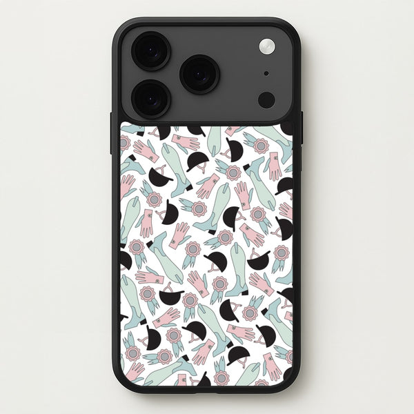 Clothing Patterns - Horses Phone Case for iPhone 17 Pro Max