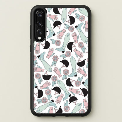 Clothing Patterns - Horses  - Horses Phone Case for Huawei P20 Pro