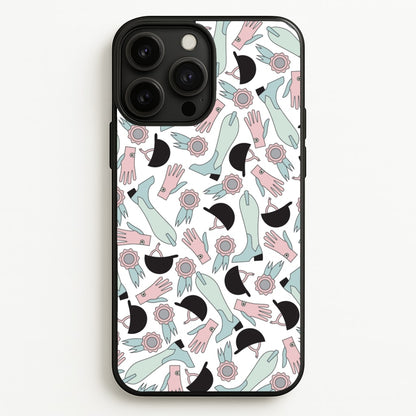 Clothing Patterns - Horses  - Horses Phone Case for iPhone 13 Pro Max