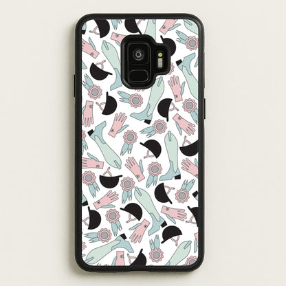 Clothing Patterns - Horses  - Horses Phone Case for Galaxy S9