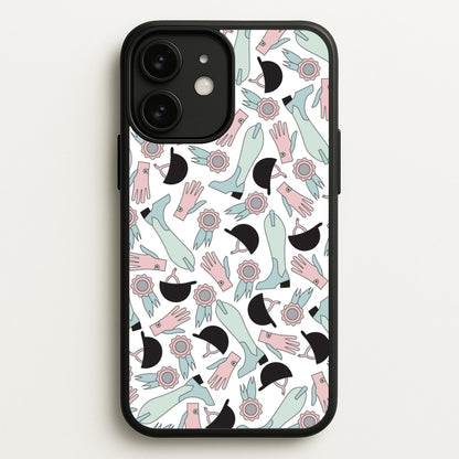 Clothing Patterns - Horses  - Horses Phone Case for iPhone 11