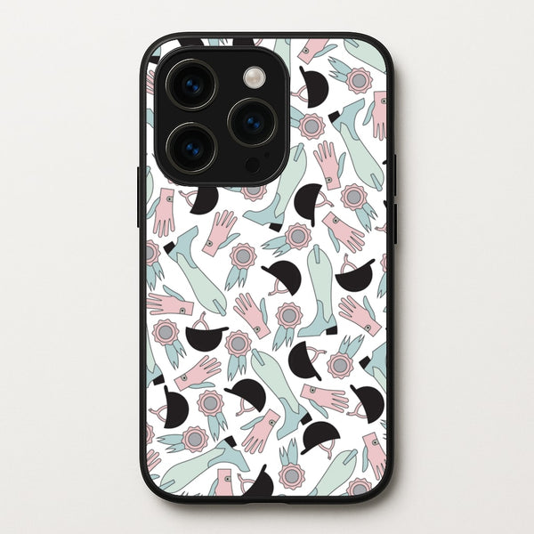 Clothing Patterns - Horses  - Horses Phone Case for iPhone 15 Pro Max