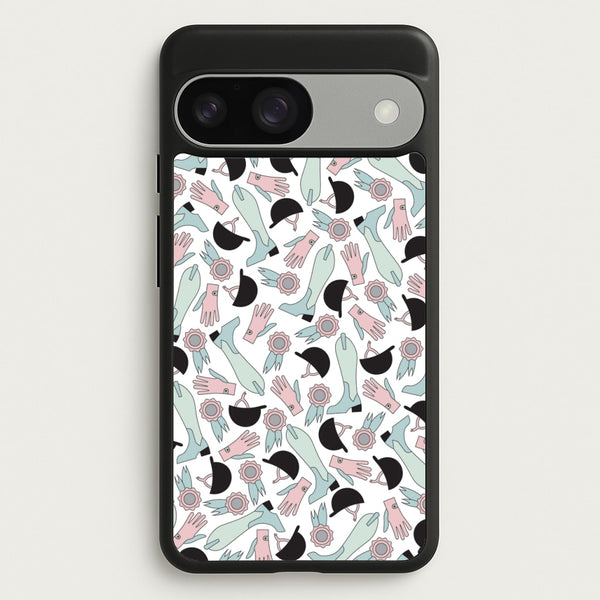 Clothing Patterns - Horses  - Horses Phone Case for Google Pixel 9 / 9 Pro
