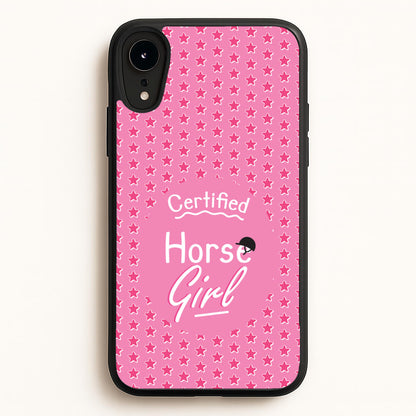 Certified Horse Girl - Horses  - Horses Phone Case for iPhone XR