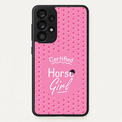 Certified Horse Girl - Horses  - Horses Phone Case for Galaxy A53