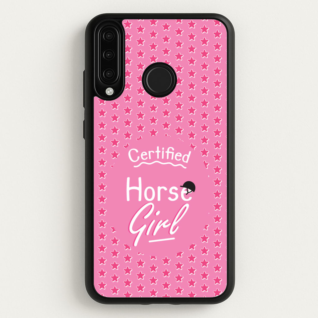 Certified Horse Girl - Horses  - Horses Phone Case for Huawei P30 Lite