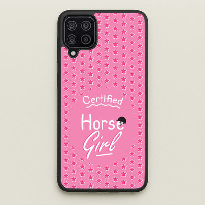 Certified Horse Girl - Horses  - Horses Phone Case for Galaxy A12