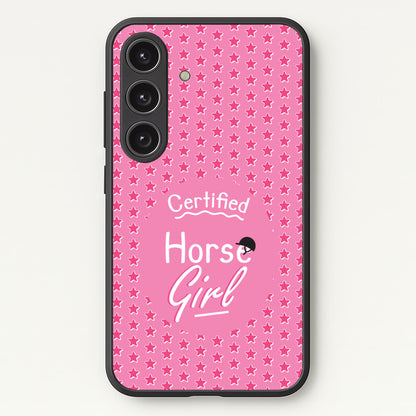 Certified Horse Girl - Horses  - Horses Phone Case for Galaxy S25