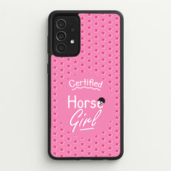 Certified Horse Girl - Horses  - Horses Phone Case for Galaxy A52 / A52s