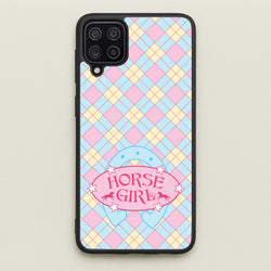 Horse Girl - Horses  - Horses Phone Case for Galaxy A12