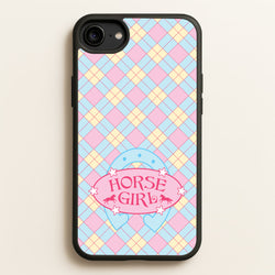 Horse Girl - Horses  - Horses Phone Case for iPhone 6 / 7 / 8 / SE