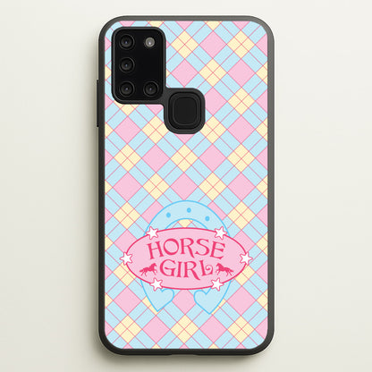 Horse Girl - Horses  - Horses Phone Case for Galaxy A21s