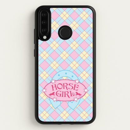 Horse Girl - Horses  - Horses Phone Case for Huawei P30 Lite