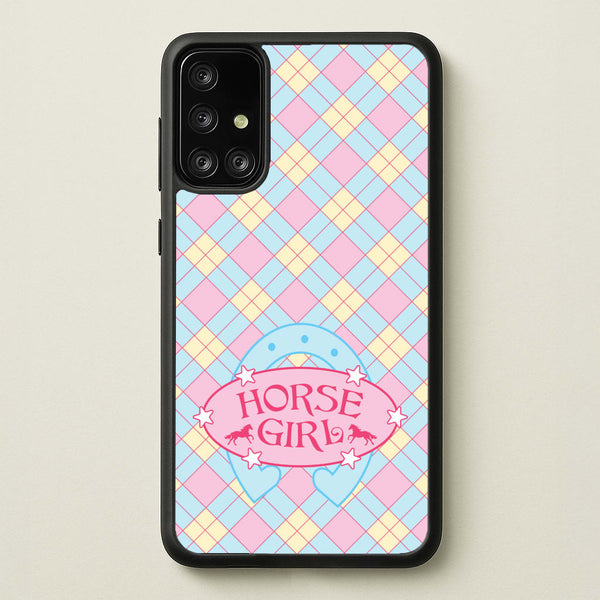 Horse Girl - Horses  - Horses Phone Case for Galaxy A71