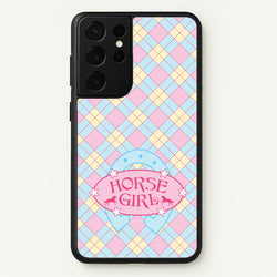 Horse Girl - Horses  - Horses Phone Case for Galaxy S21 Ultra