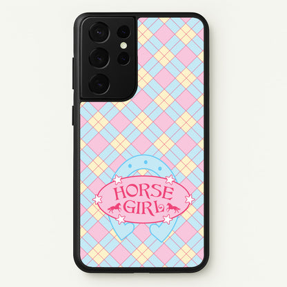 Horse Girl - Horses  - Horses Phone Case for Galaxy S21 Ultra