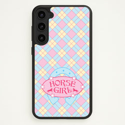 Horse Girl - Horses  - Horses Phone Case for Galaxy S23