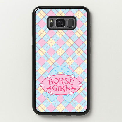 Horse Girl - Horses  - Horses Phone Case for Galaxy S8