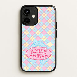 Horse Girl - Horses  - Horses Phone Case for iPhone 12 / 12 Pro