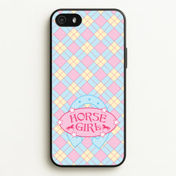Horse Girl - Horses  - Horses Phone Case for iPhone 5 / 5s / SE 2016
