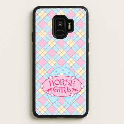 Horse Girl - Horses  - Horses Phone Case for Galaxy S9