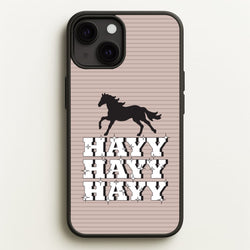Hayy Hayy Hayy - Horses  - Horses Phone Case for iPhone 13 Mini