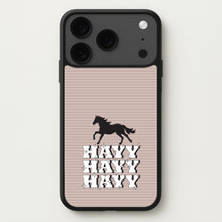 Hayy Hayy Hayy - Horses Phone Case for iPhone 17 Pro Max
