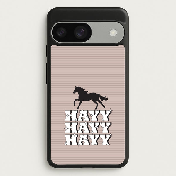 Hayy Hayy Hayy - Horses  - Horses Phone Case for Google Pixel 9 / 9 Pro