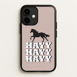 Hayy Hayy Hayy - Horses  - Horses Phone Case for iPhone 12 Mini