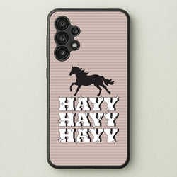 Hayy Hayy Hayy - Horses  - Horses Phone Case for Galaxy A13