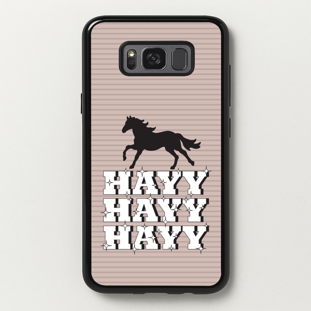 Hayy Hayy Hayy - Horses  - Horses Phone Case for Galaxy S8
