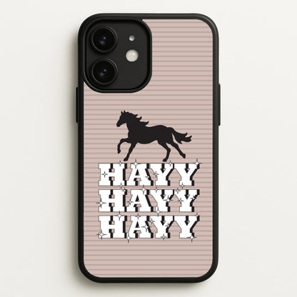 Hayy Hayy Hayy - Horses  - Horses Phone Case for iPhone 11