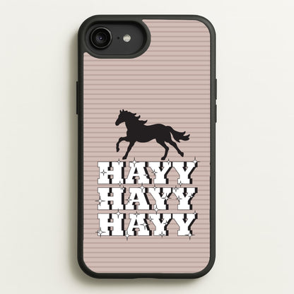 Hayy Hayy Hayy - Horses  - Horses Phone Case for iPhone 6 Plus / 7 Plus / 8 Plus