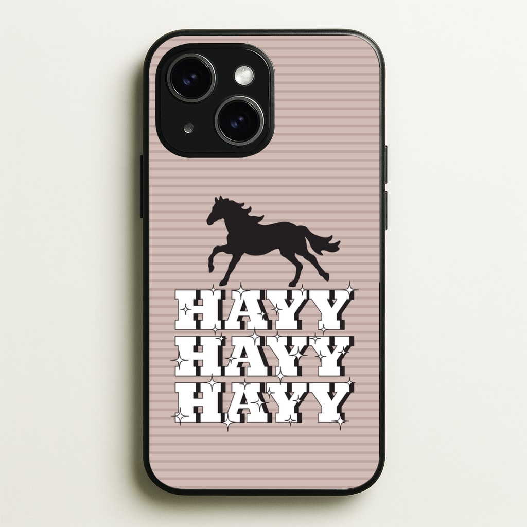 Hayy Hayy Hayy - Horses  - Horses Phone Case for iPhone 14
