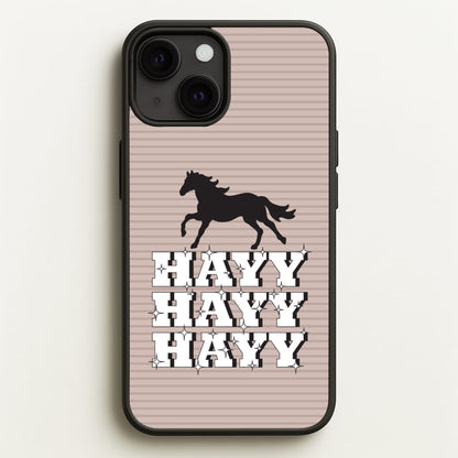 Hayy Hayy Hayy - Horses  - Horses Phone Case for iPhone 13