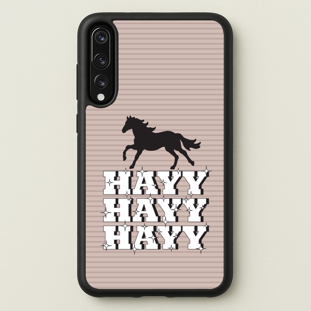 Hayy Hayy Hayy - Horses  - Horses Phone Case for Huawei P20 Pro