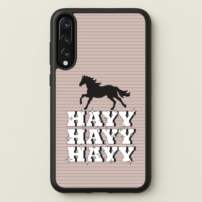 Hayy Hayy Hayy - Horses  - Horses Phone Case for Huawei P20 Pro