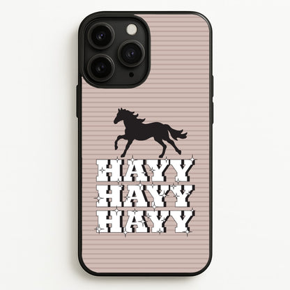 Hayy Hayy Hayy - Horses  - Horses Phone Case for iPhone 11 Pro